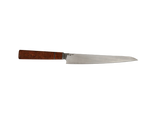Sujihiki Küchenmesser N690 mit braunem Holzgriff
