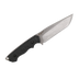 HawkKnife T03 Schwarz Stonewash – feststehendes Messer mit schwarzem Griff und Stonewash-Finish