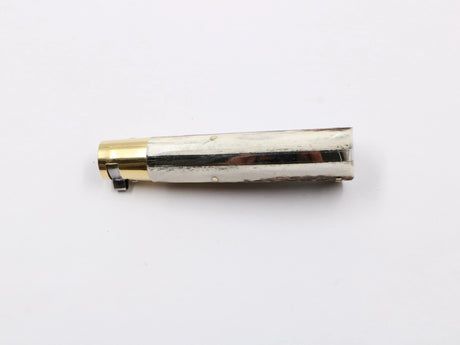 Hirschfieber Mini Taschenmesser auf weißem Hintergrund – kompakte Version Draufsicht