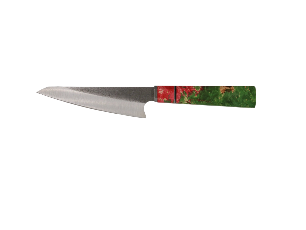 HAWK Knife Honesuki N690 mit grün rotem stabilisiertem Griff