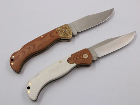 Knife Fever Noble Wood Pocket Knife