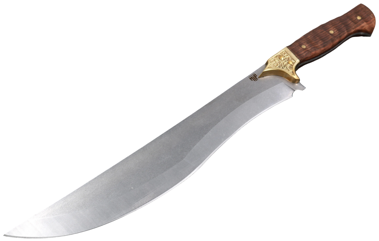 Messerfieber Vindr Outdoormesser mit langer Klinge aus 1.4116 Stahl und Walnussholzgriff