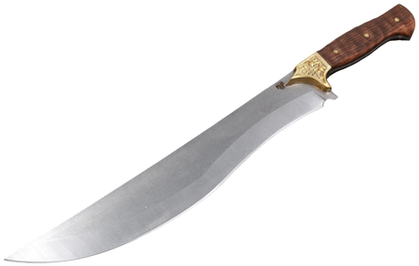 Messerfieber Vindr Outdoormesser mit langer Klinge aus 1.4116 Stahl und Walnussholzgriff