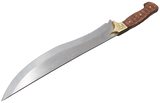 Messerfieber Vindr in Seitenansicht mit 325 mm langer Klinge und ergonomischem Walnussholzgriff