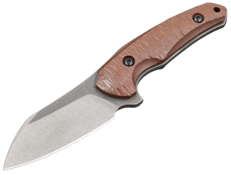 HawkKnife T09 N690 Desert mit geriffeltem Kompaktlaminat-Griff