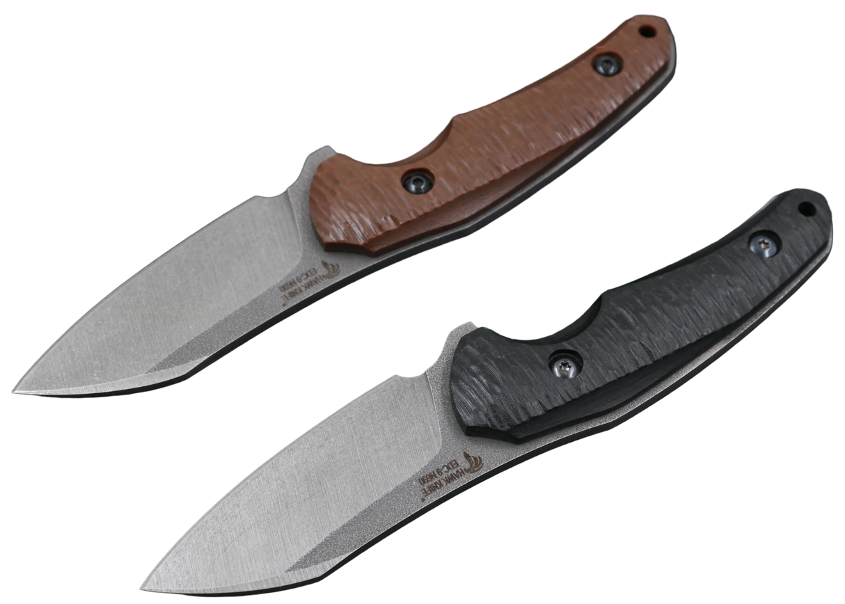 HawkKnife T09 N690 EDC-Messer in Desert und Schwarz