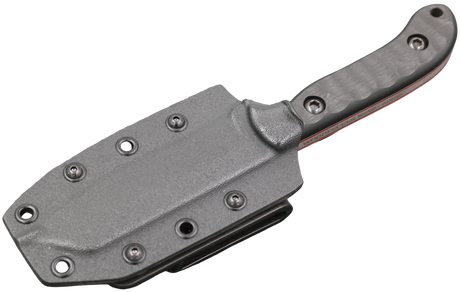 Messerfieber Woodpecker N690 satiniert mit T10 Griff  mit Kydex-Scheide