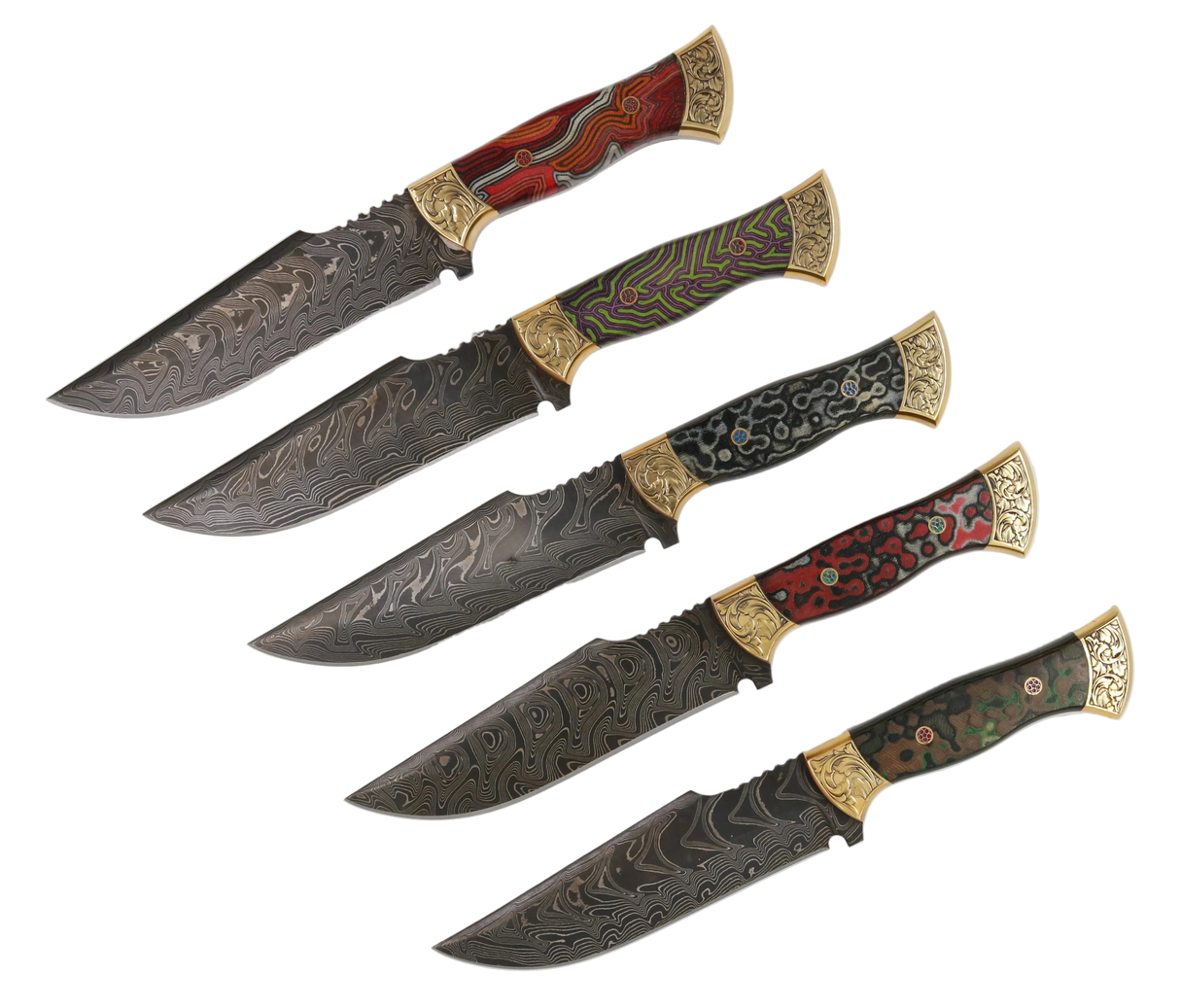 Messerfieber Vezir Damascus – handgeschmiedetes Damast-Unikat