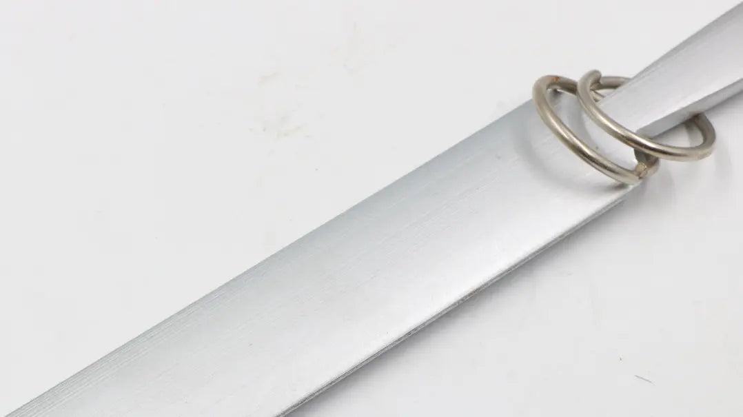 Knife sharpening steel oval without handle