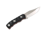 Ignis Messer – Seitenansicht der Klinge (D2, 60 HRC) mit G10 Griff