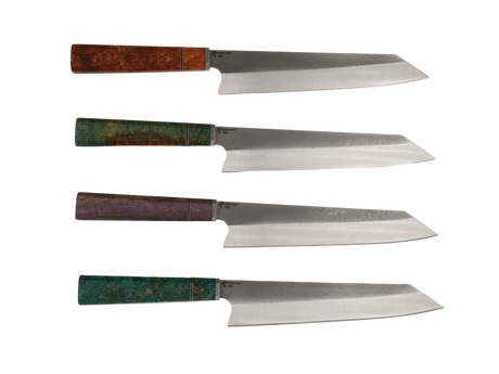 HAWK KNIFE Kiritsuke Küchenmesser N690 mit Maserung Grif.
