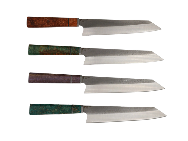 HAWK KNIFE Kiritsuke Küchenmesser N690 mit Maserung Grif.