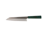 HAWK KNIFE Kiritsuke Küchenmesser N690 mit türkis Maserung Grif