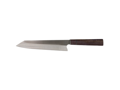 HAWK KNIFE Kiritsuke Küchenmesser N690 mit violettbraunem Maserung Grif
