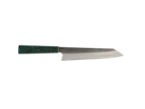 HAWK KNIFE Kiritsuke Küchenmesser N690 mit türkis Maserung Grif