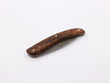 Messerfieber Laguiole Wood – elegantes Taschenmesser mit Holzgriff Walnuss und Laguiole-Design
