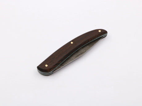 Slipjoint-Taschenmesser mit edlem Holzgriff –Messerfieber Laguiole Wood – elegantes Taschenmesser mit Holzgriff Wenge und Laguiole-Design
