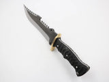 Bushcraft- und Survival-Messer MF Rambo mit ergonomischem Griff und massiver 50CrV4-Stahlklinge.