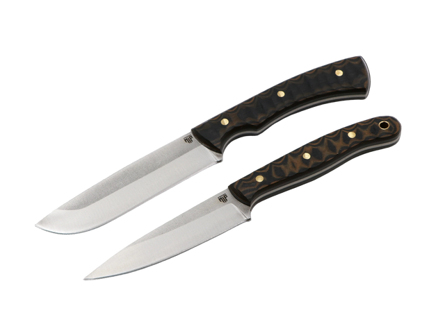 Waldgeist und Waldspitze Messer-Set T10 Kunststoff-Griffe Outdoor