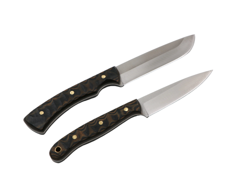 MF Waldgeist und MF Waldspitze Messer-Set Full-Tang Detailansicht