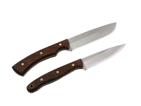 MF Waldgeist und Waldspitze Bushcraft Messer Set Edelstahl 1.4116