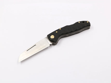 Klappermatrose EDC-Messer mit T10-Griff in schwarzer Farbe, seitlich aufgenommen