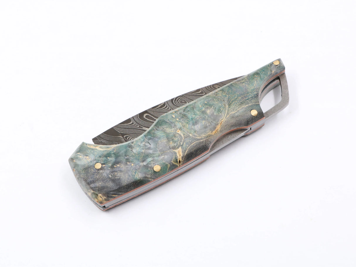 Knife Fever Woodland Echo Pocket Knife