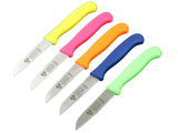 Messerfieber Solinger Zöppken mit Kunststoffgriffen in Gelb, Pink, Orange, Blau und Grün