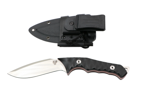 Nova Kukri mit Kydex – zweite Setansicht, Messer und Scheide mit Befestigung