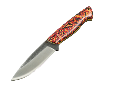 Messerfieber Ravn in der Ausführung mit Micarta-Griff und G10-Liner