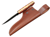 Messerfieber Ravn in der Ausführung mit Micarta-Griff und G10-Liner