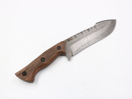 Hawkknife Säbelzahnhunter – Walnuss  weißer Hintergrund rechts