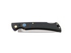 Messerfieber Slipstream – geschlossen, Griffdetail mit Mosaik-Pin (blau)