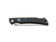 Messerfieber Slipstream – geschlossen, Griffdetail mit Mosaik-Pin (blau)