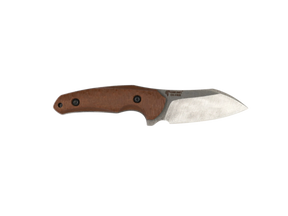 HawkKnife T09 N690 Desert mit geriffeltem Kompaktlaminat-Griff