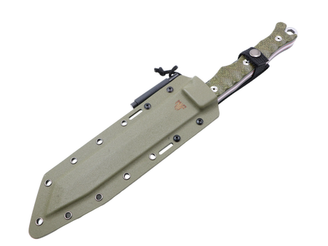 Feuerstahl für Terra Joe X – Zündstahl passend zur olivgrünen Kydexscheide (Einzelansicht)