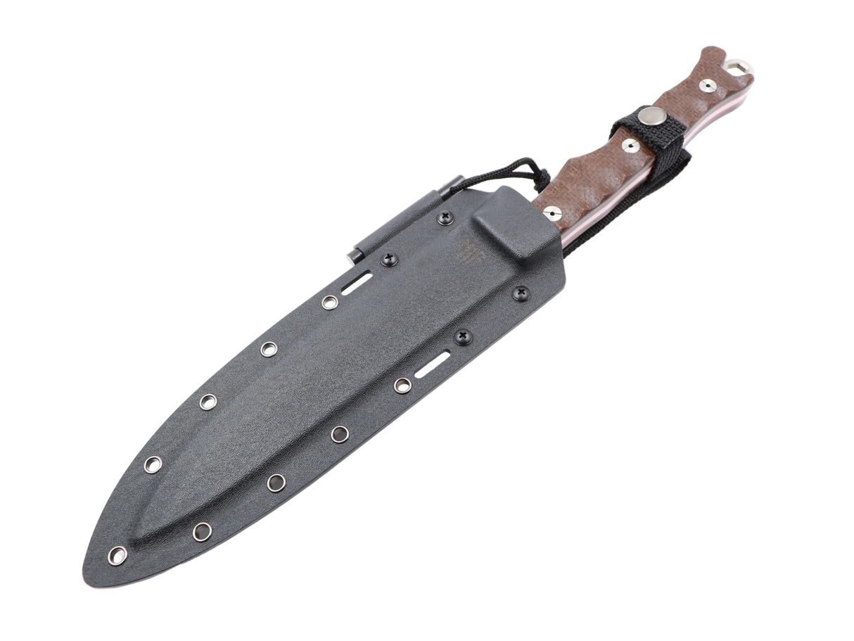 Messerfieber Terra  – Großmesser aus 14C28N Stahl mit Kydexscheide & Feuerstahl | Presale ab dem 31.03