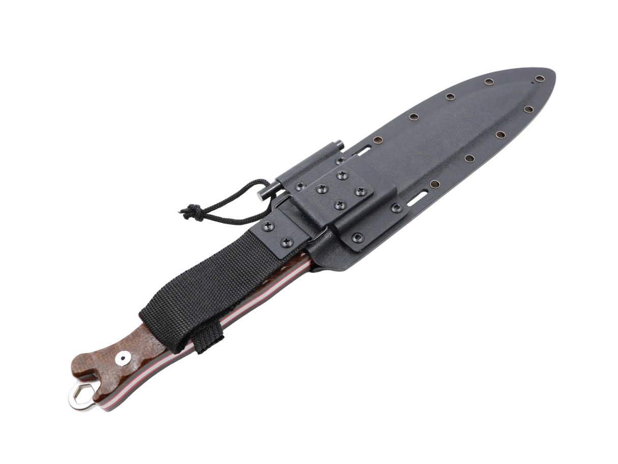 Messerfieber Terra  – Großmesser aus 14C28N Stahl mit Kydexscheide & Feuerstahl | Presale ab dem 31.03