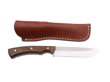 MF Waldgeist Outdoor Messer mit Walnussgriff und Edelstahlklinge