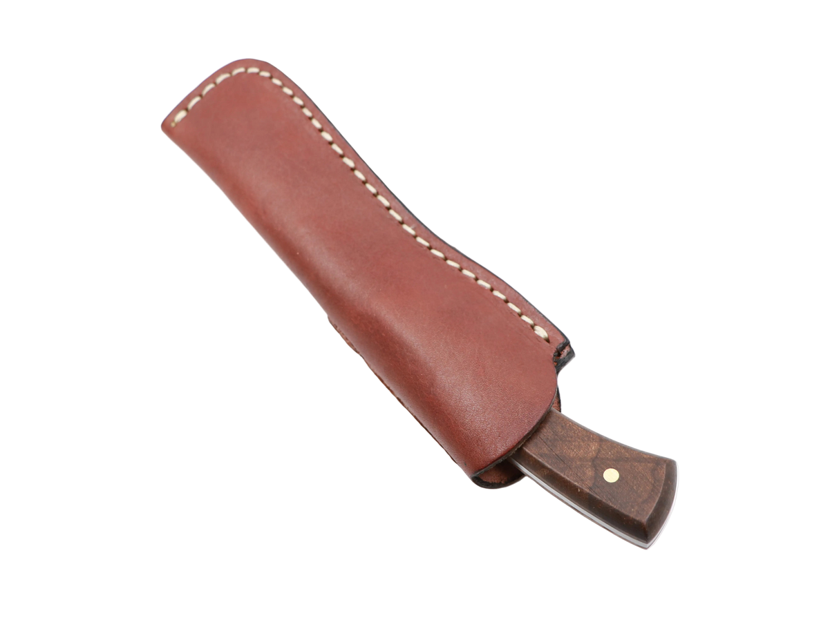 MF Waldgeist Messer Walnussgriff im Set mit Lederscheide