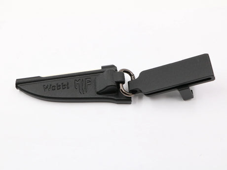 Rückseite der TPU-Scheide Wobbi Angler mit Dangler-Befestigung – Weißhintergrund