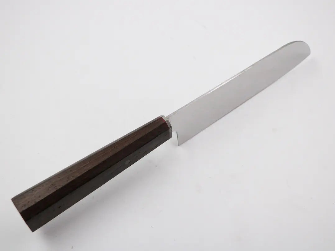 Kochmesser mit Edelstahlklinge und edlem Holzgriff – Santoku Design