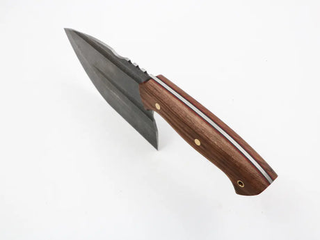 MF Megalodon Messer mit sichtbarer Full-Tang-Konstruktion Walnuss