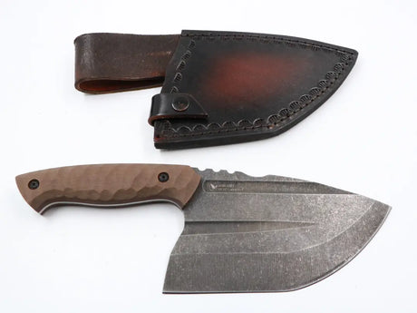 Lederholster offen – MF Megalodon sicher verstaut