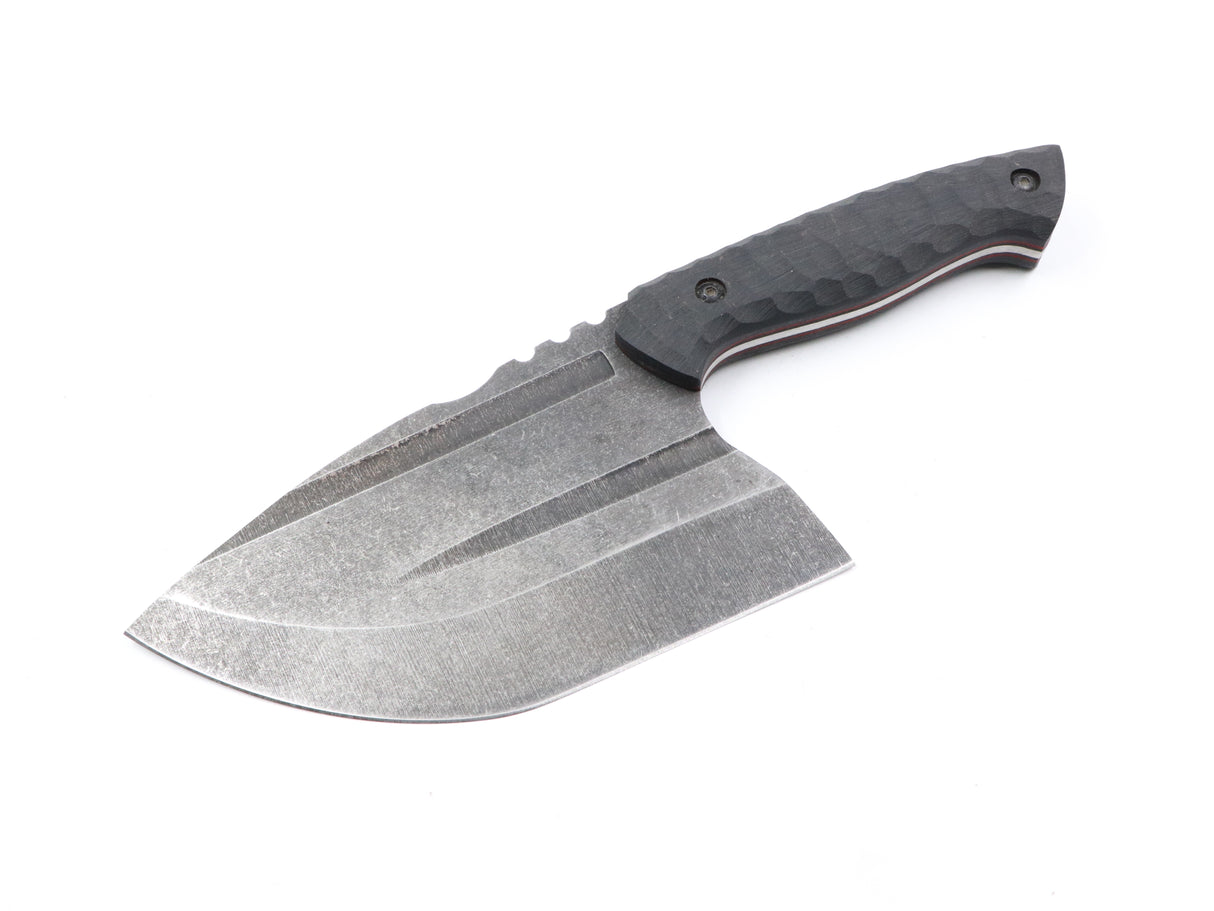 Seitenansicht des MF Megalodon Messers mit T10-Griff
