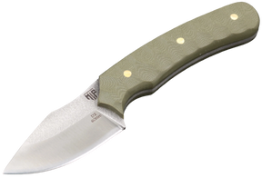 Messerfieber Ask mit D2-Klinge und Griffvariante Olive
