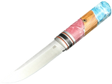 Messerfieber Kajo – Griff 7, Seitenansicht mit N690-Klinge