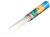 Messerfieber Kajo – Griff 12, Seitenansicht mit N690-Klinge
