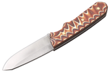 Messerfieber Lund Brown Pattern in vollständiger Seitenansicht
