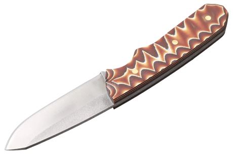 Messerfieber Lund Brown Pattern in vollständiger Seitenansicht